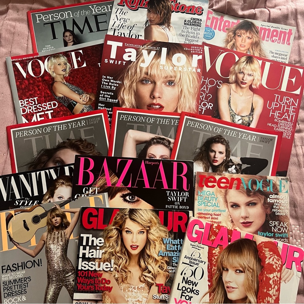 Taylor Swift Magazine Lot